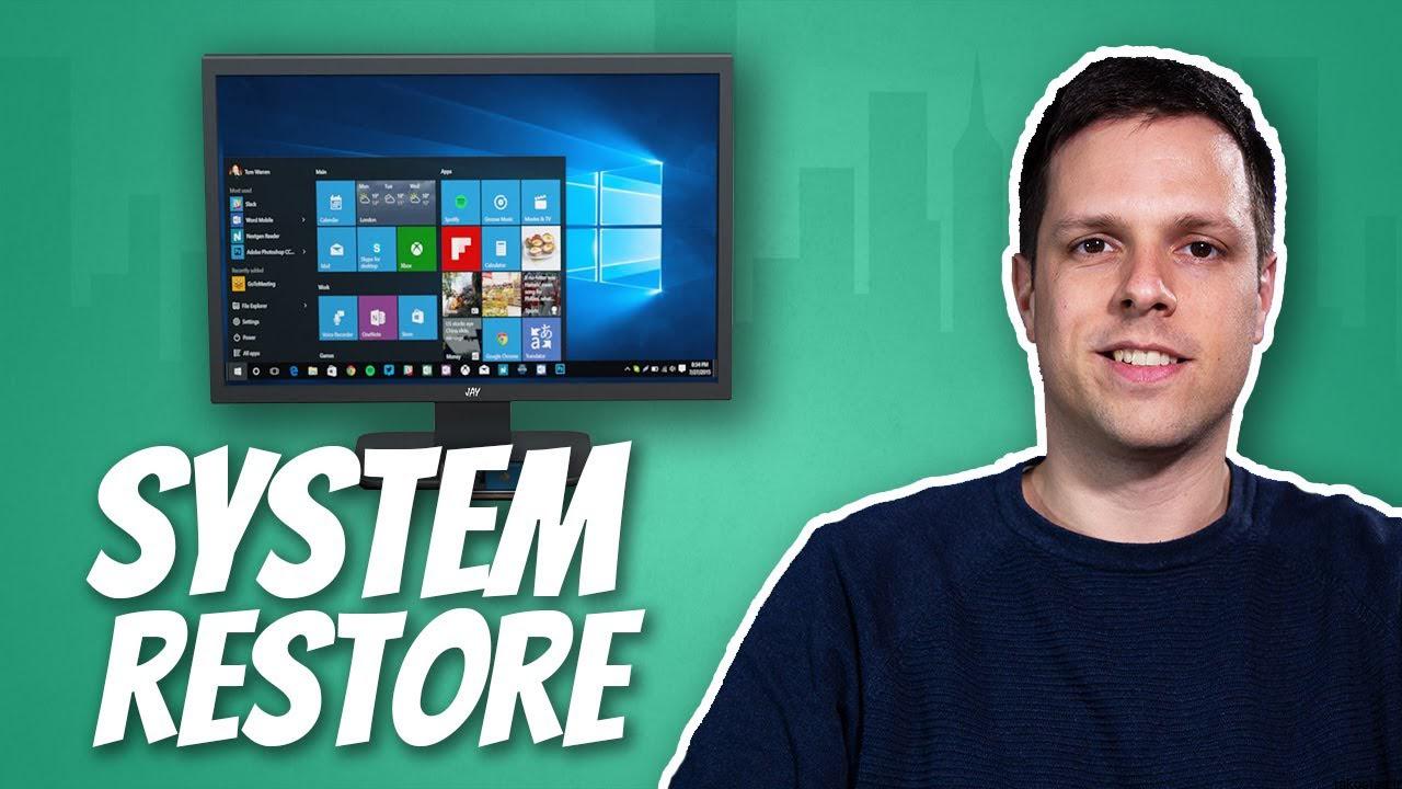 نحوه استفاده از System Restore